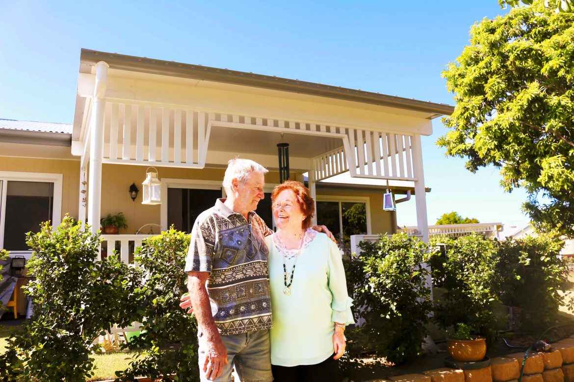 The Allgoods are some of the newest residents to retire at Maranatha Village in Kallangur.